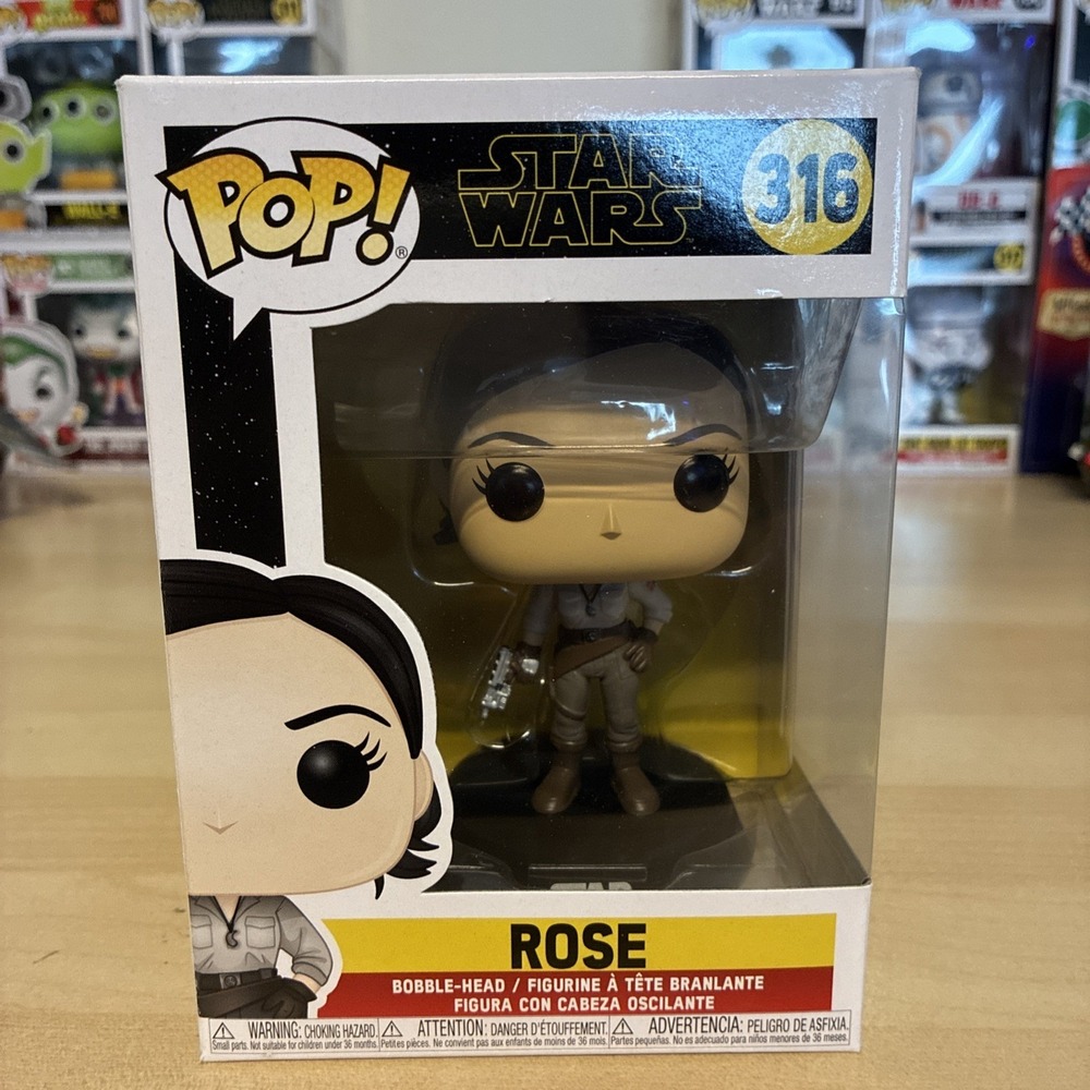 FUNKO POP! - STAR WARS: ROSE VINYL FIGURE #316 FUNKO